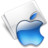 文件夹苹果水 Folder Apple aqua